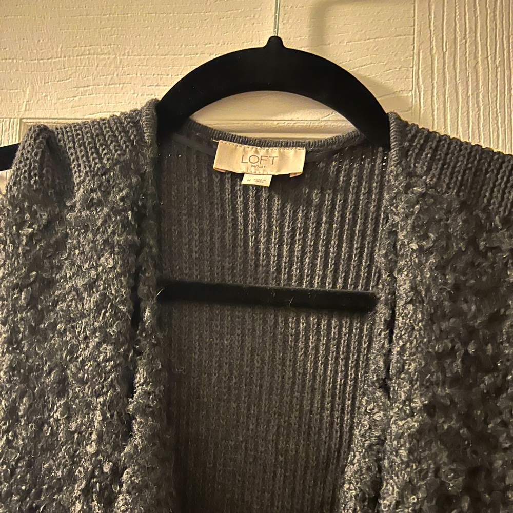 Loft sleeveless cardigan